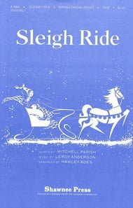 Sleigh Ride SATB choral sheet music cover Thumbnail